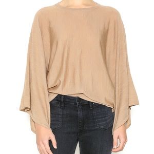 BCBG Shania top in camel. Sz XS.